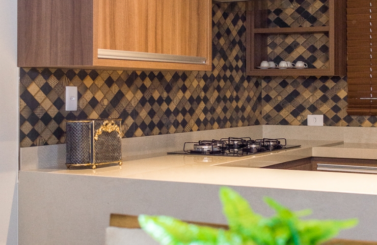 Encimera de Cocina en Cuarzo Beige